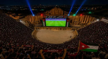 جرش تتهيأ لبث مباراة النشامى داخل الموقع الأثري جرش تتهيأ لبث مباراة النشامى داخل الموقع الأثري