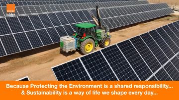 On World Environment Orange Jordan Solidifies its Position as Exemplary Corporate Model Translating Kingdom s Economic Day Modernisation Vision Sustainability