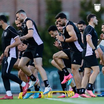 النشامى ينهي تحضيراته لمواجهة الأرجنتين النشامى ينهي تحضيراته لمواجهة الأرجنتين