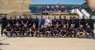 نائب الملك يستقبل منتخب النشامى لدى عودتهم للمملكة بعد المشاركة في المونديال