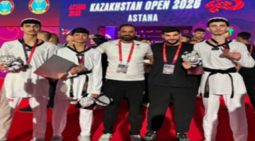 منتخب التايكواندو للشباب يحقق 4 ميداليات في بطولة كازاخستان