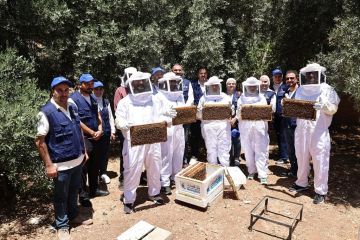 متطوعو إمكان الإسكان ينفذون مبادرات تنموية في عجلون متطوعو إمكان الإسكان ينفذون مبادرات تنموية في عجلون