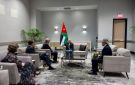 الملك يلتقي عمدة مدينة أرلينغتون الأمريكية - jo