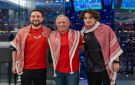 الملك وولي العهد يتابعان مباراة النشامى أمام الجزائر - jo