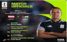  عاجل حكم موريتاني يقود مواجهة النشامى والنمسا في كأس العالم - jo