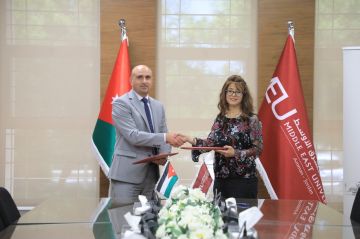جامعة الشرق الأوسط وهيئة الترقيم الأردنية تؤسسان لشراكة استراتيجية لدعم التحول الرقمي في سلاسل التزويد جامعة الشرق الأوسط وهيئة الترقيم الأردنية تؤسسان لشراكة استراتيجية لدعم التحول الرقمي في سلاسل التزويد