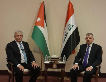 القطامين في بغداد لبحث ملفات النقل المشتركة