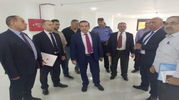 الطيب يتفقد مبنى مكتب أحوال وجوازات إربد الجديد الطيب يتفقد مبنى مكتب أحوال وجوازات إربد الجديد