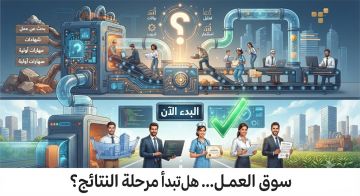 سوق العمل... هل تبدأ مرحلة النتائج؟ سوق العمل... هل تبدأ مرحلة النتائج؟