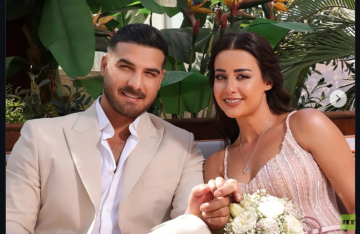 بعد سنوات من الشائعات.. حسن خليل وروعة السعدي يعلنان خطوبتهما (فيديو)