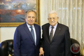 الرئيس الفلسطينى يستقبل الأمين العام للجامعة العربية في عمان الرئيس الفلسطينى يستقبل الأمين العام للجامعة العربية في عمان