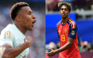 صدام العمالقة بين لامين جمال ومبابي في نصف نهائي كاس العالم