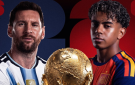 الأرجنتين وإسبانيا في نهائي كأس العالم الليلة .. قنوات مجانية لعرض المباراة - jo