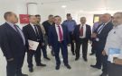 الطيب يتفقد مبنى مكتب أحوال وجوازات إربد الجديد - jo