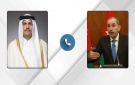 وزير الخارجية يجري اتصالا هاتفيا مع نظيره القطري - jo