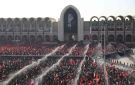 حشود كبيرة تصلي على خامنئي في طهران
