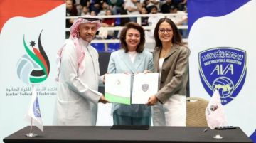 الأردن يستضيف البطولة العربية للكرة الطائرة رجال الأردن يستضيف البطولة العربية للكرة الطائرة رجال