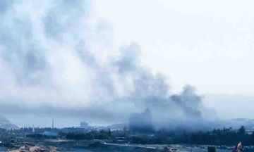 العراق .. 30 مصابا إثر حريق ضخم في مجمع وقود بالسليمانية العراق .. 30 مصابا إثر حريق ضخم في مجمع وقود بالسليمانية