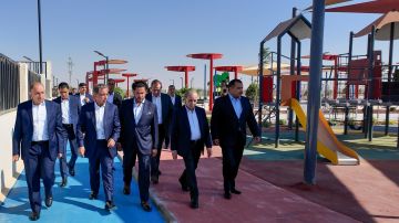 حسان يفتتح حديقة المفرق الجديدة على مساحة 200 دونم حسان يفتتح حديقة المفرق الجديدة على مساحة 200 دونم