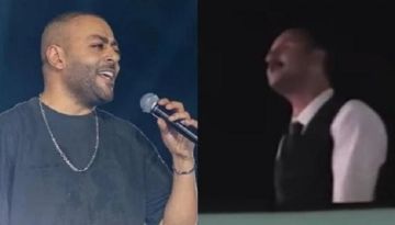 تامر عاشور يساند عاملا فصل من عمله بسبب تفاعله مع أغانيه