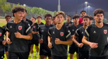منتخب الشباب يبدأ معسكره التدريبي في قطر