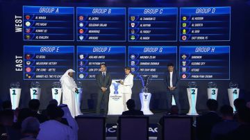 قرعة دوري أبطال آسيا 2 .. مجموعتان قويتان للفيصلي والحسين قرعة دوري أبطال آسيا 2 .. مجموعتان قويتان للفيصلي والحسين