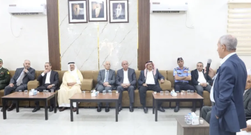 مندوبا عن الملك وولي العهد العيسوي يعزي المجالي والنواصرة مندوبا عن الملك وولي العهد العيسوي يعزي المجالي والنواصرة