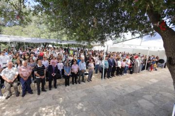 الكنيسة الأرثوذكسية تحيي يوم الحج الوطني إلى موقع مار إلياس في عجلون الكنيسة الأرثوذكسية تحيي يوم الحج الوطني إلى موقع مار إلياس في عجلون
