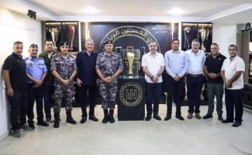 الحسين إربد يبحث ترتيبات الموسم الكروي مع وحدة أمن الملاعب