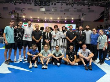 الخرفان والداوود يضيفان ميداليتين للأردن في كأس الرئيس للتايكواندو