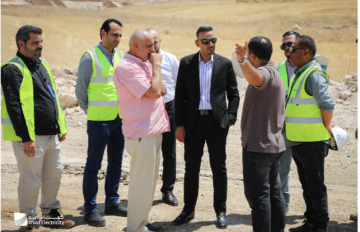 التميمي يتفقد مشروع مسار طريق إربد الدائري ويوجه بتسريع الأعمال الكهربائية ضمن مسار المشروع التميمي يتفقد مشروع مسار طريق إربد الدائري ويوجه بتسريع الأعمال الكهربائية ضمن مسار المشروع