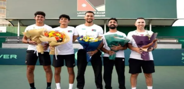 المنتخب الوطني للتنس يتأهل إلى المجموعة العالمية الثانية في كأس ديفيز