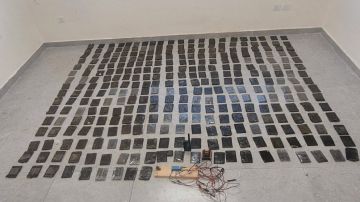 المنطقة العسكرية الجنوبية تحبط محاولة تهريب مخدرات بواسطة بالون موجه المنطقة العسكرية الجنوبية تحبط محاولة تهريب مخدرات بواسطة بالون موجه