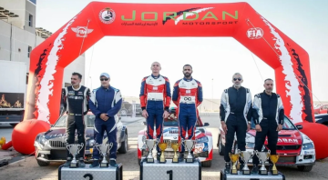 العُماني الرواحي بطل الجولة الرابعة من بطولة "الأردن للراليات"