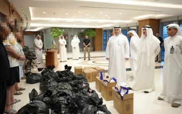 أردني بين المتورطين .. الكويت تعلن عن إحباط أكبر ضبطية مخدرات في تاريخ البلاد أردني بين المتورطين .. الكويت تعلن عن إحباط أكبر ضبطية مخدرات في تاريخ البلاد