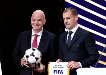 يويفا يهدد ببطولة بديلة لكأس العالم ويطالب برحيل إنفانتينو يويفا يهدد ببطولة بديلة لكأس العالم ويطالب برحيل إنفانتينو
