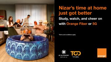 Orange Jordan Launches an Unprecedent Home Experience Combining Education, Entertainment, and Sports with High-Speed Internet: Spending Time at Home Just Got Better Orange Jordan Launches an Unprecedent Home Experience Combining Education, Entertainment, and Sports with High-Speed Internet: Spending Time at Home Just Got Better