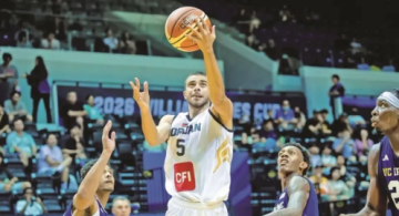 خسارة ثانية لمنتخب السلة الأردني في بطولة ويليام جونز