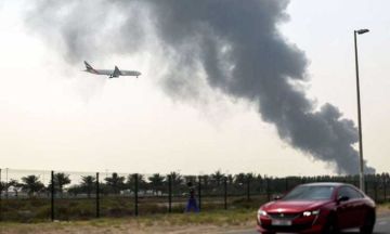 إيران تعلن استهداف قاعدة المنهاد الجوية في الإمارات إيران تعلن استهداف قاعدة المنهاد الجوية في الإمارات