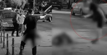 تركي يطعن صديقه في الشارع ثم توقف ليعاتبه تركي يطعن صديقه في الشارع ثم توقف ليعاتبه