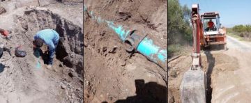 ضبط اعتداء على شبكة الري بالأغوار الشمالية ضبط اعتداء على شبكة الري بالأغوار الشمالية