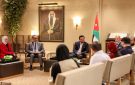 ولي العهد يستقبل أعضاء مجلس شبكة خريجي برنامج خطى الحسين
