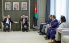 القاضي يلتقي وفدا من أعضاء النادي الدبلوماسي الأردني - jo