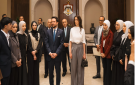 ولي العهد والأميرة رجوة يستقبلان أوائل الثانوية العامة