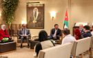 ولي العهد يستقبل أعضاء مجلس شبكة خريجي خطى الحسين