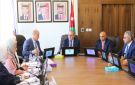 وزير الأشغال يطلع على سير العمل في دائرة العطاءات الحكومية - jo