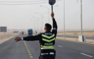 ضبط مركبة تسير بسرعة 229 كم س على طريق الأزرق شويعر
