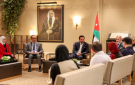 ولي العهد يستقبل أعضاء مجلس شبكة خريجي برنامج خطى الحسين 