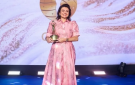 الأميرة آية بنت فيصل تتسلم جائزة التقدير من الاتحاد الآسيوي للكرة الطائرة