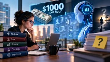 الراتب 1000 دولار في الساعة .. لماذا يخشى أصحاب هذه الوظائف من المستقبل؟ الراتب 1000 دولار في الساعة .. لماذا يخشى أصحاب هذه الوظائف من المستقبل؟